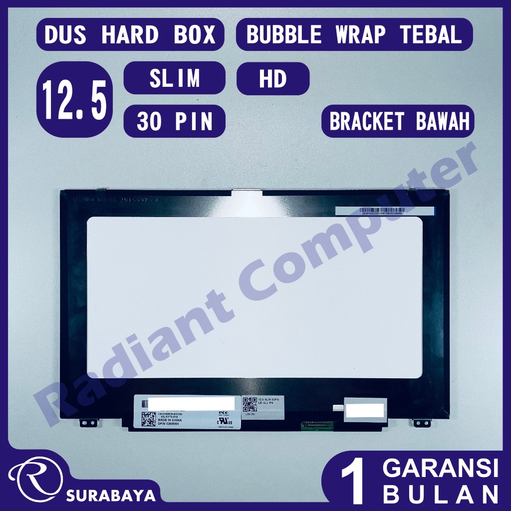LCD LED Dell Latitude 7280 7290 5280 5288