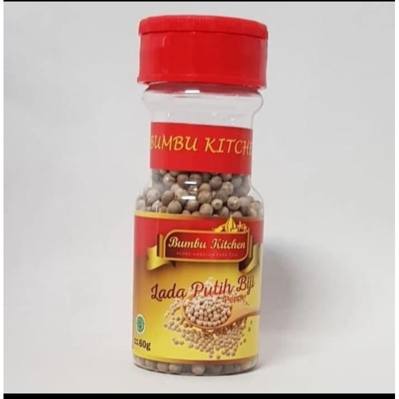 

bumbu kitchen lada putih biji 60gr