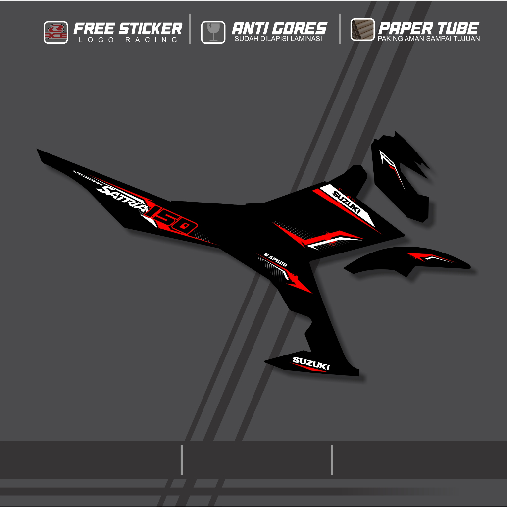 STRIPING STIKER SATRIA FU FI / SUZUKU FU FI