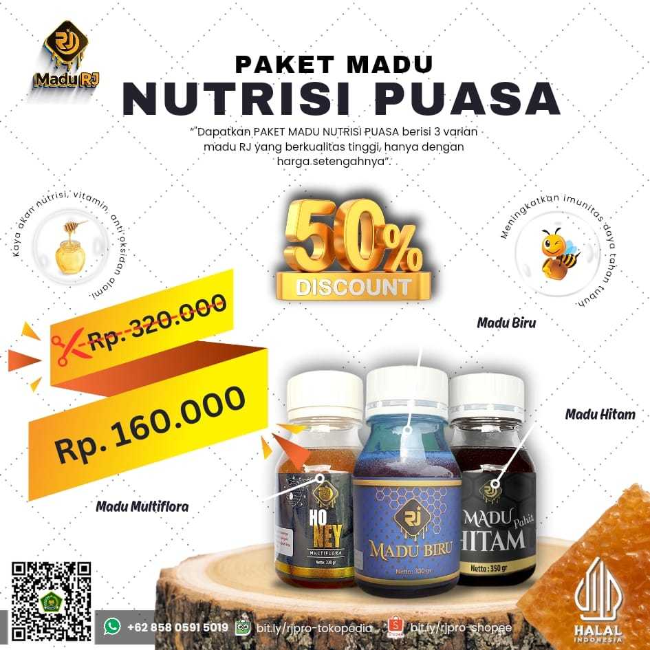 

Promo Paket Madu Nutrisi Puasa