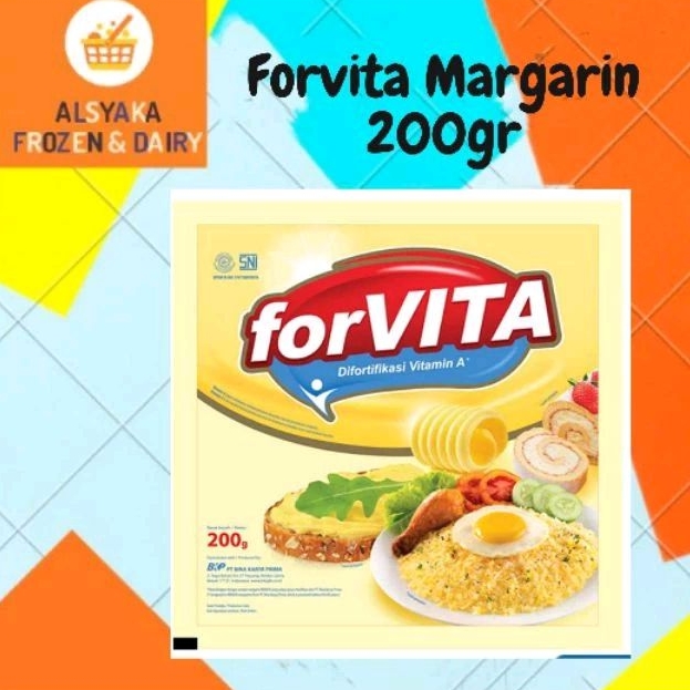 

Forvita Margarin 200gr