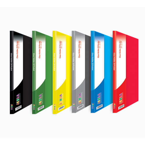 

Clear Holder 20 lembar/Dokumen Keeper/Display/JENIA
