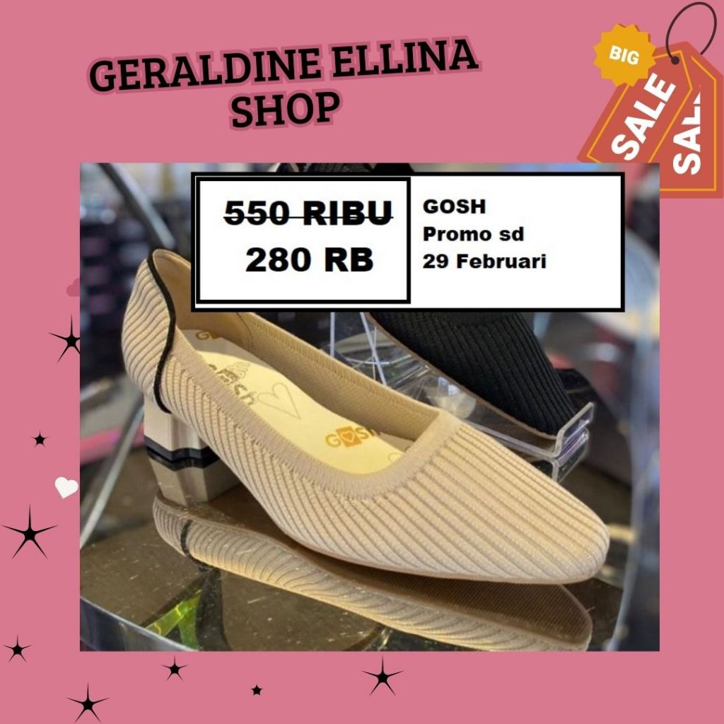 Sepatu Gosh Wanita Original 100% (CALABRIA 151)