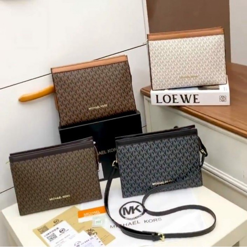 0625 Handbag wanita free box clutch tas tangan bisa slingbag import