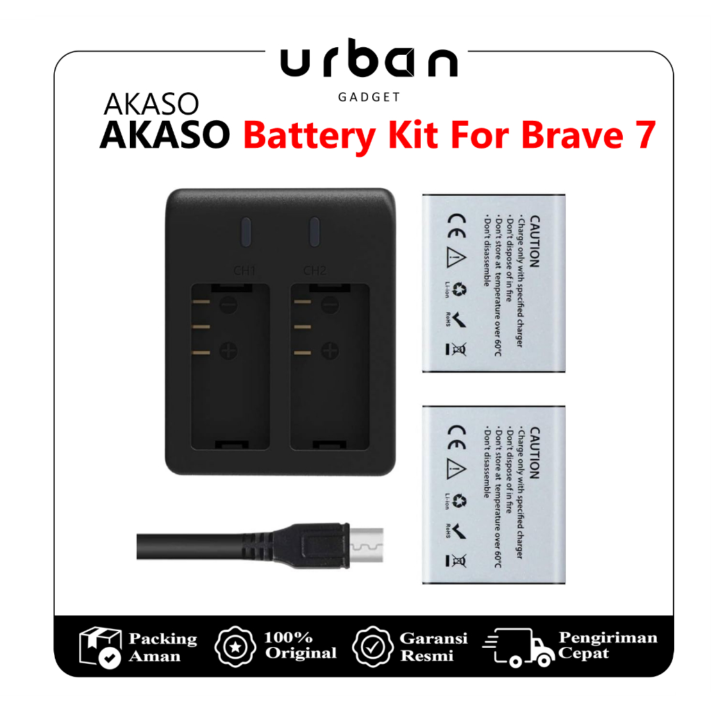 Akaso Battery Kit For Brave 7