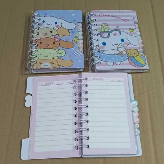 

buku spiral cinnamoroll
