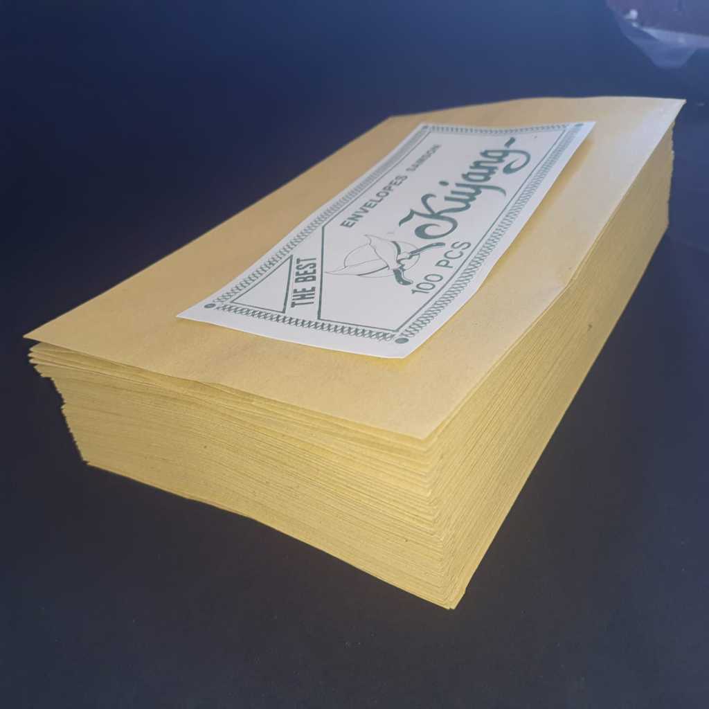 

100 LEMBAR AMPLOP SAMSON C KUJANG COKLAT 18 x 28 CM SETENGAH FOLIO