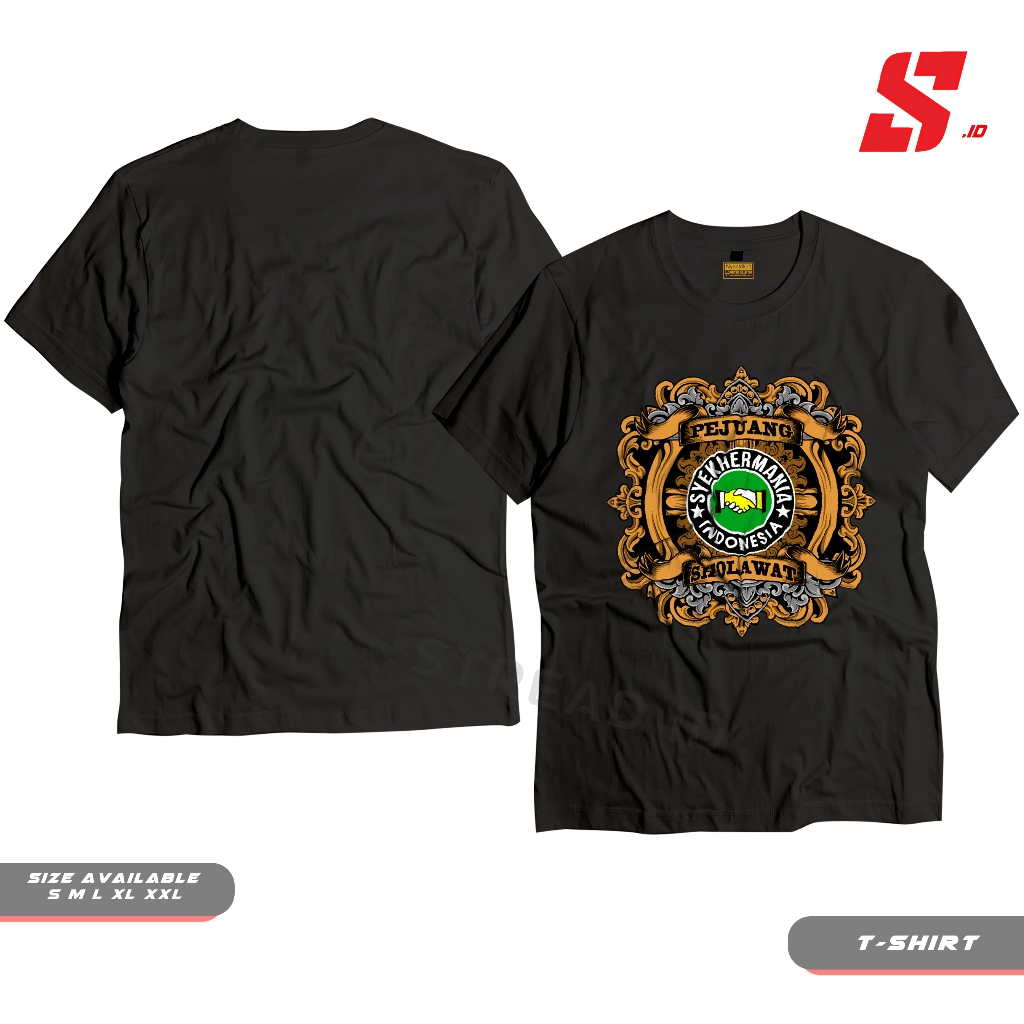 Kaos Baju Tshirt Distro Syekhermania Pejuang Sholawat Mafia Sholawat Pria Wanita