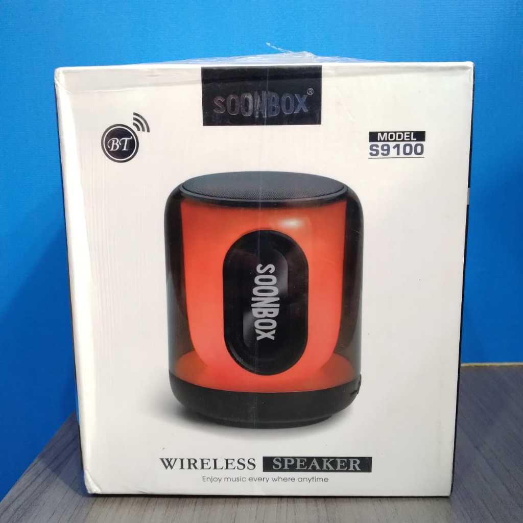 SPEAKER BLUETOOTH SOONBOX S-9100 WIRELESS SPEAKER