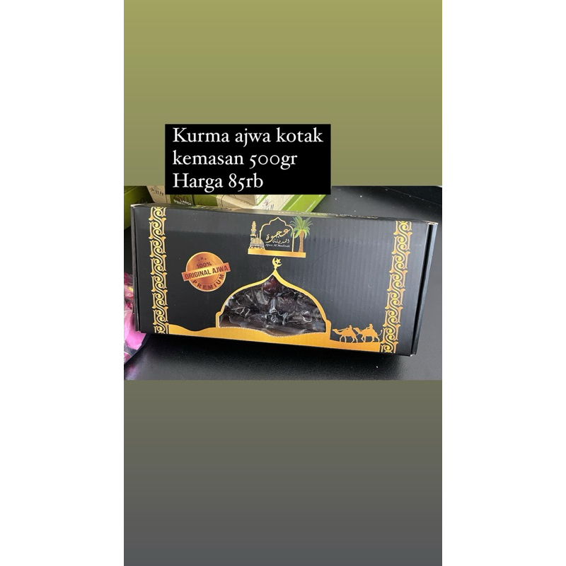 

kurma ajwa kotak