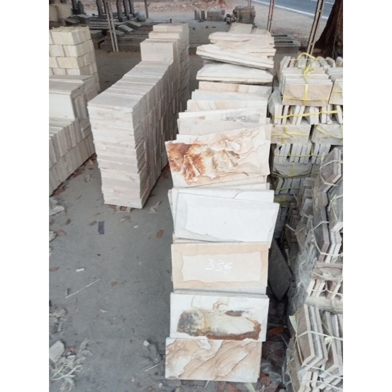 batu alam Palimanan rata alam (rta)/batu alam palem ukuran 20×40/ batu alam dinding/batu alam pagar