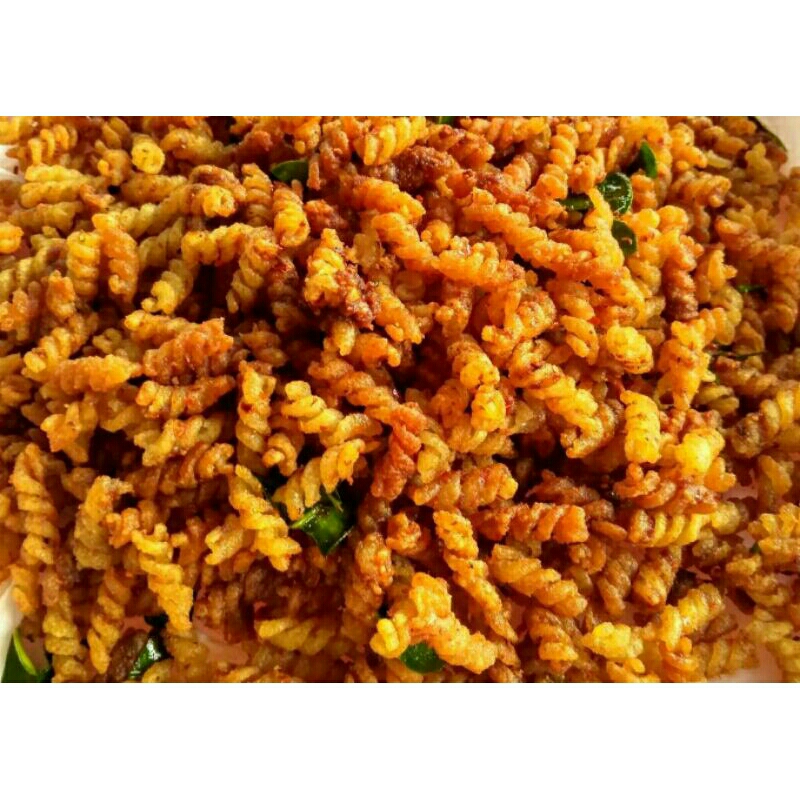 

makroni sepiral 1kg pedas nampol cemilan makroni sepiral