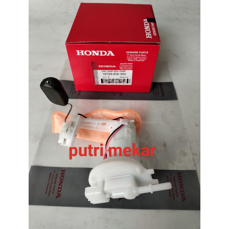 FUEL PUMP ASSY (K16) HONDA ORIGINAL BEAT FI ESP  /SCOOPY FI ESP/VARIO 110 FI  LED