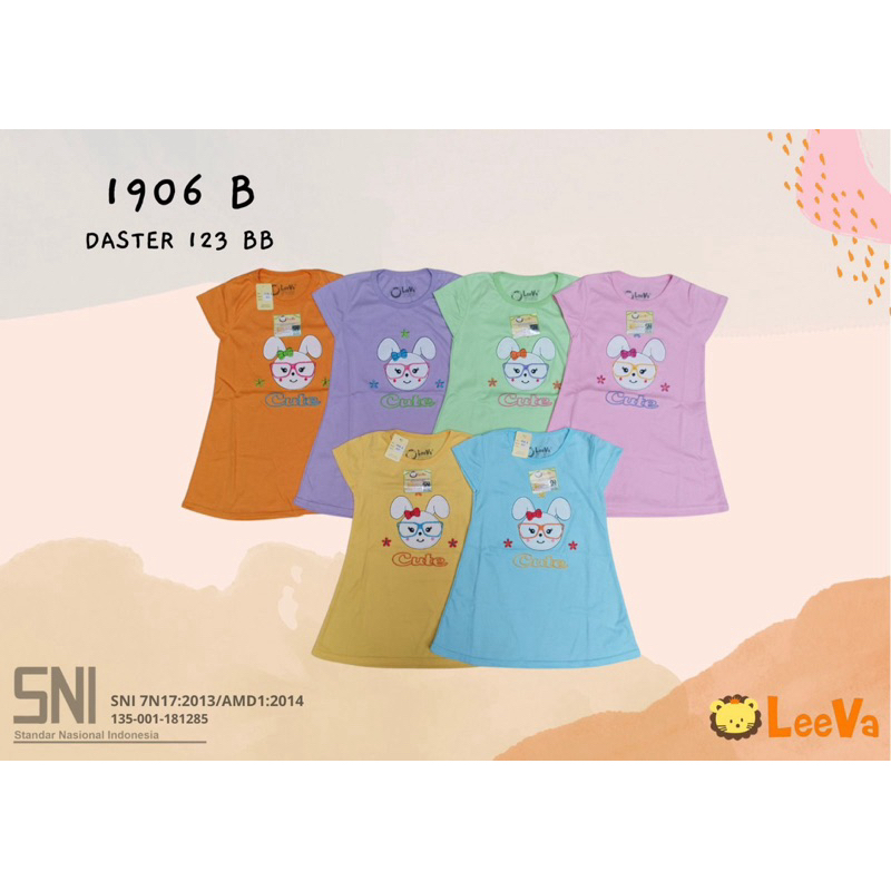 Daster Anak / Dress Anak / Daster Leeva 1-3thn