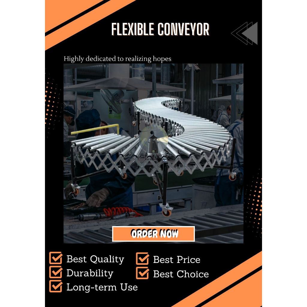 Flexible Conveyor - Roller Conveyor - Gravity conveyor