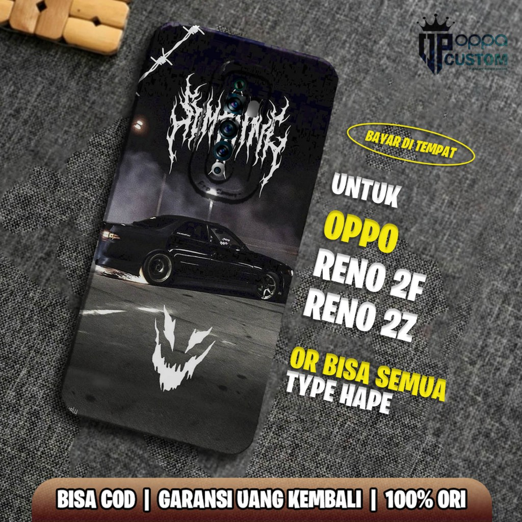 Case OPPO RENO 2F / OPPO RENO 2Z - Casing OPPO RENO 2Z Terbaru OPPACUSTOM  [ CAR ] Casing Hp OPPO RE