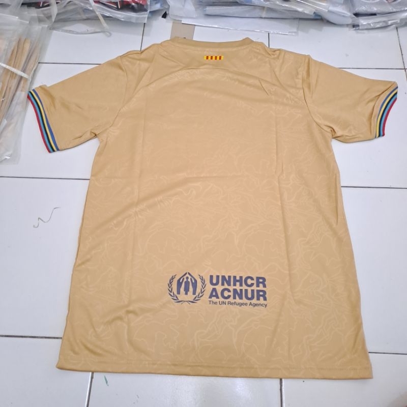 Obral jersey barcelona away 2022 2023 Grade ori