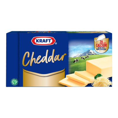 

Kraft Keju Cheddar Olahan 150Gram