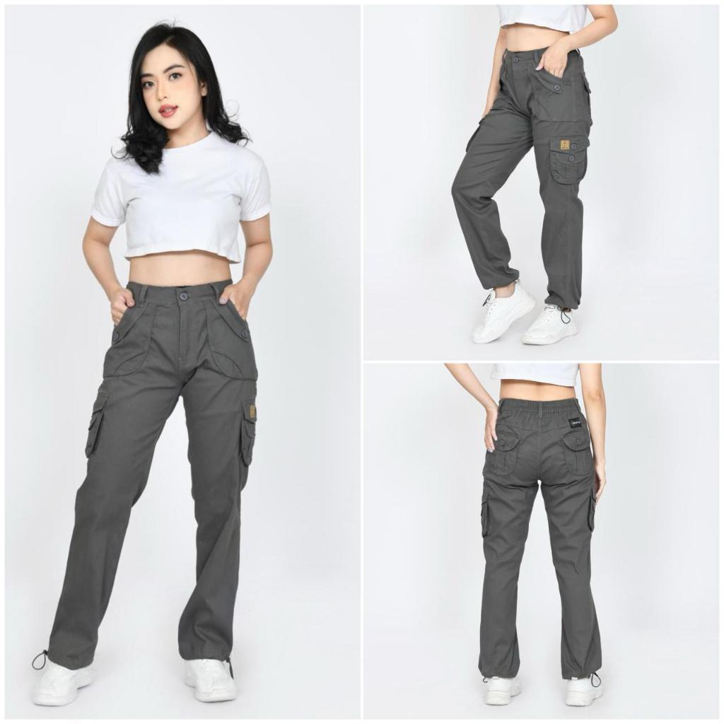 celana cargo panjang outdoor wanita - celana panjang wanita - celana cargo wanita - celana jogger ca