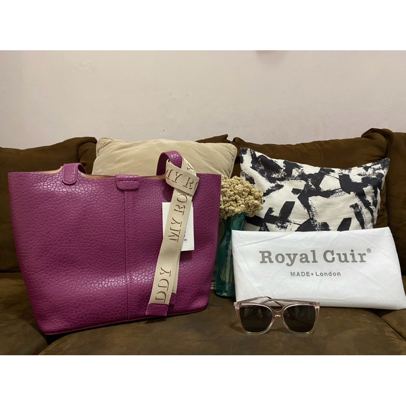 TAS TOTE ROYAL CUIR