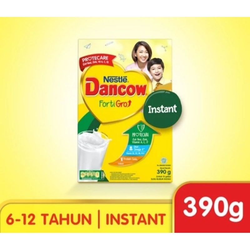 

Nestle Dancow Fortigro Instant / full cream 390/780 gr Susu Bubuk Instant