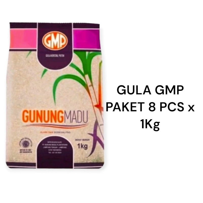 

PAKET GULA GMP 8KG (1KG x 8 PCS)