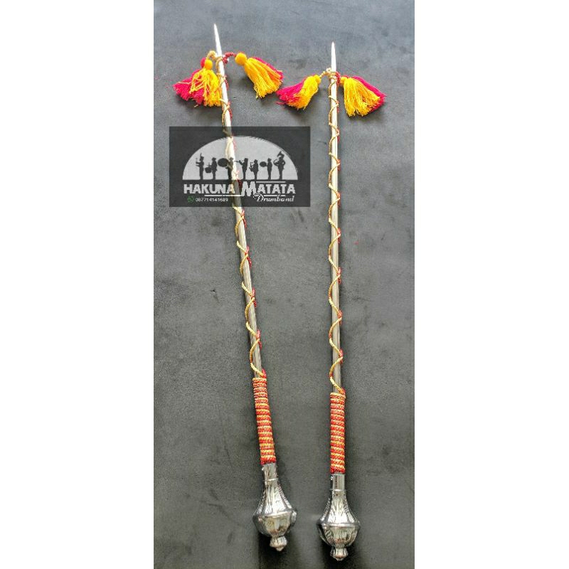 tongkat mayoret SMA bahan stainless