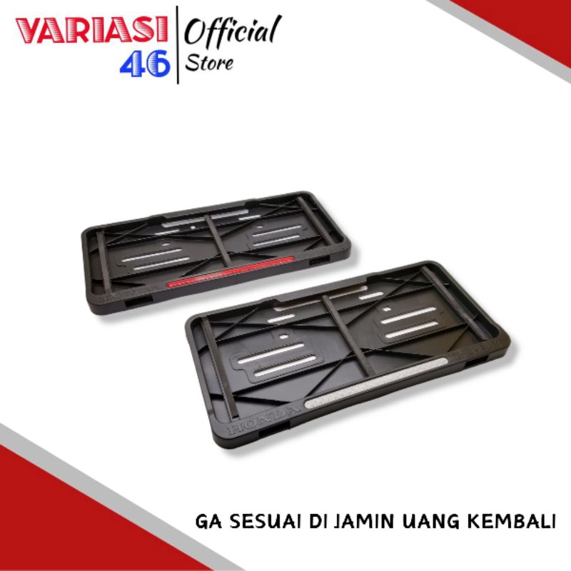 Cover Plat nomor Dudukan Plat Nomor Tempat Plat Nomor Original Honda