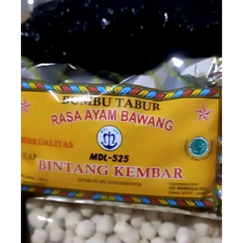 

Korzaln Bumbu Atom Bintang - Rasa Ayam Bawang - Bumbu Tabur 250Gr - Bumbu Penyedap Atom Bintang