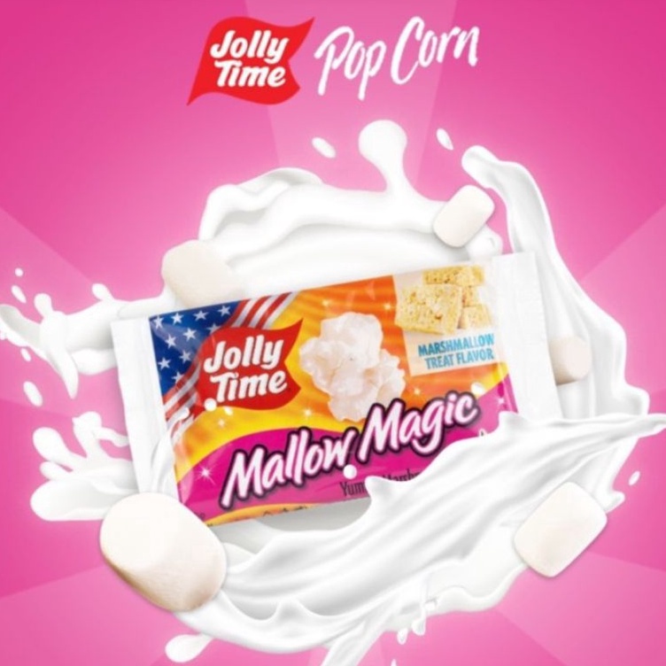 

Terbaru Popcorn Jolly Time Mallow Magic Pop Corn rasa Marshmallow 43