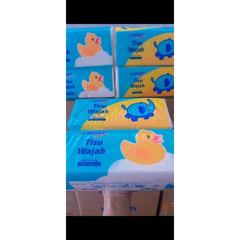 TISU KERING WAJAH LARRIST 250'S (BESAR)