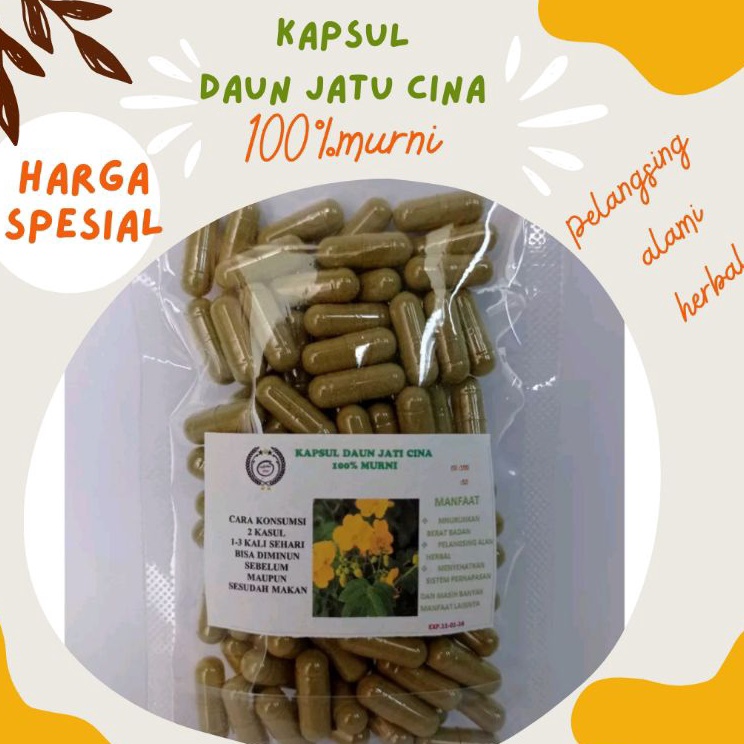 

Terkini KAPSUL PELANGSING ALAMI HERBAL DAUN JATI CINA ISI 1 PCS KEMASAN STANDING POUCH K48