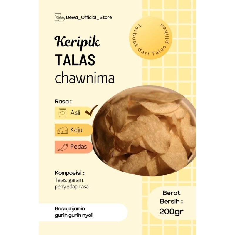 

Keripik Talas chawnima