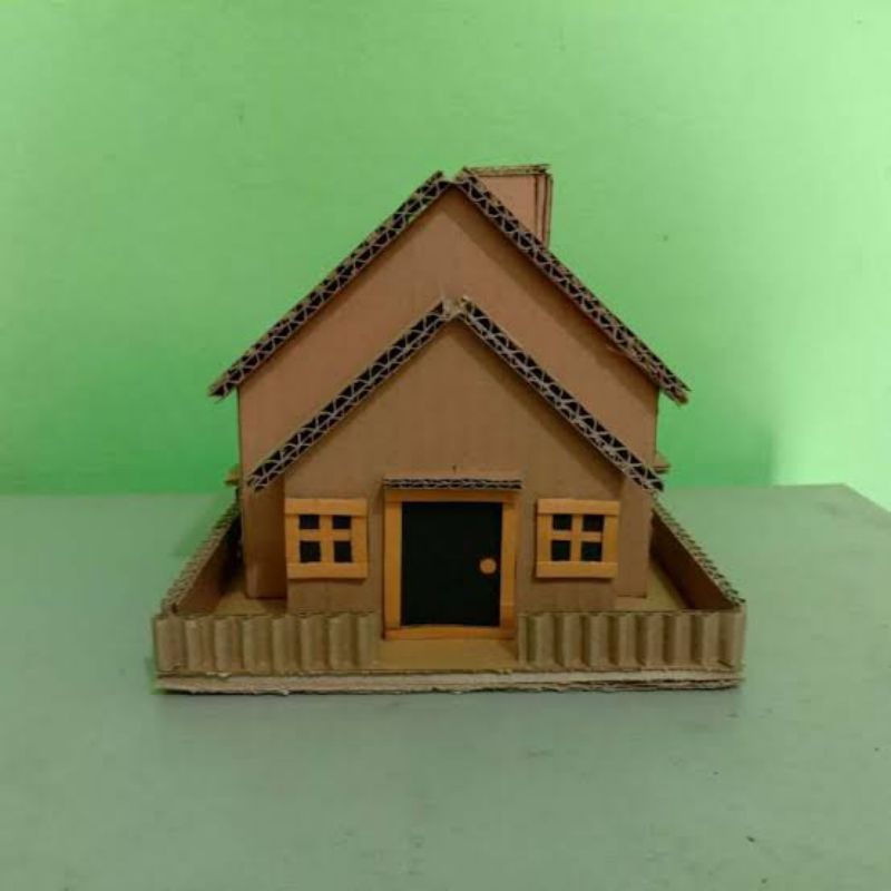 

miniatur rumah dari kardus harga murah kualitas terbaik