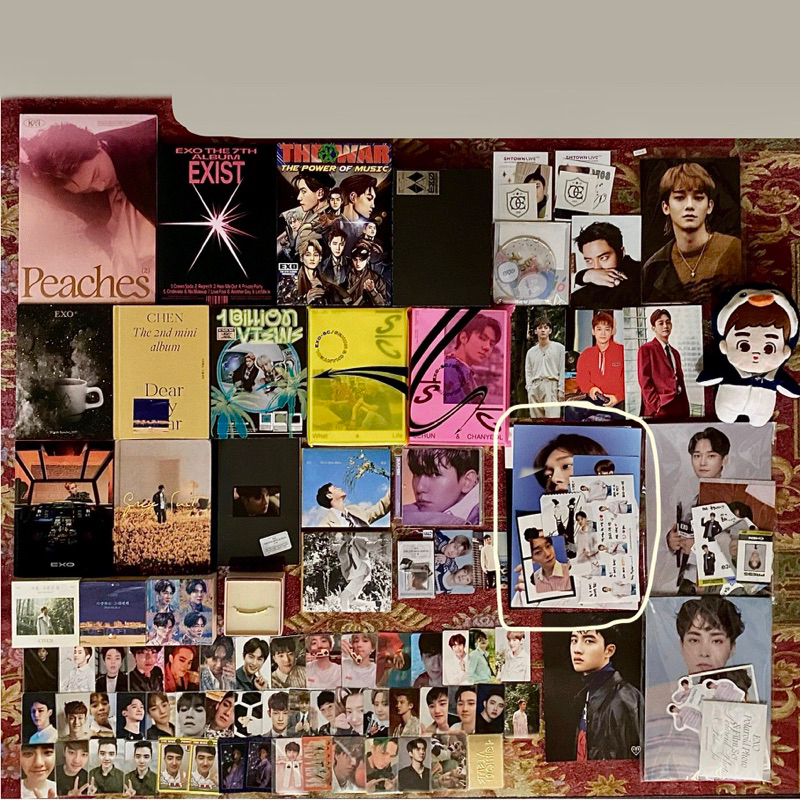 CHEN EXO SET OFFICIAL SEASON GREETING 2023