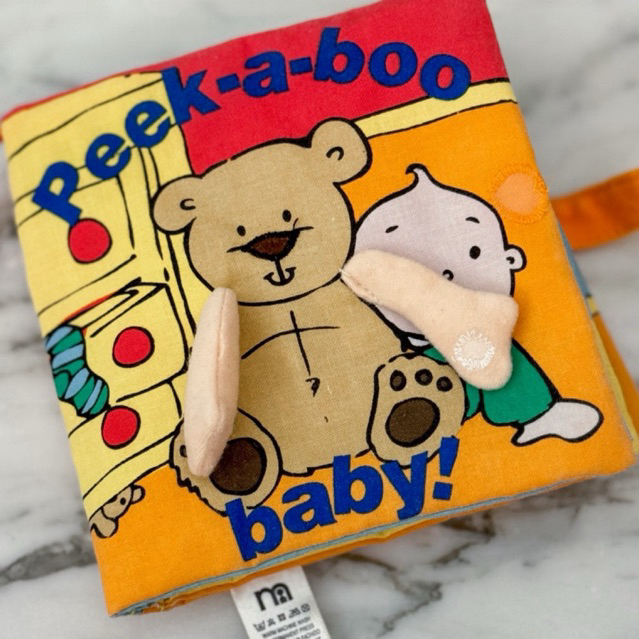 Preloved soft book baby ELC