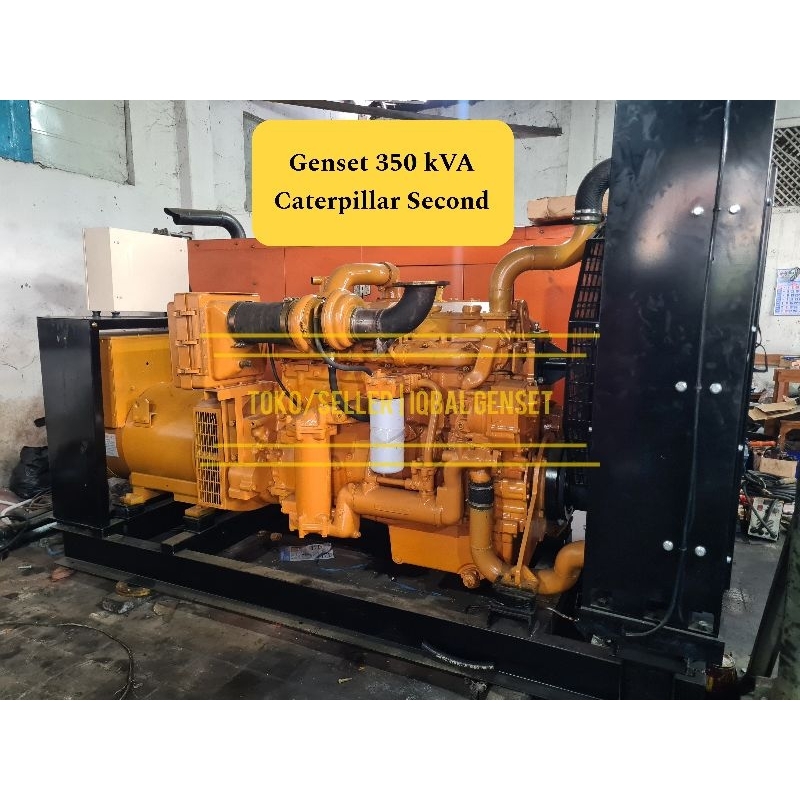 Genset 350 kVA Caterpillar CAT 3406 Second