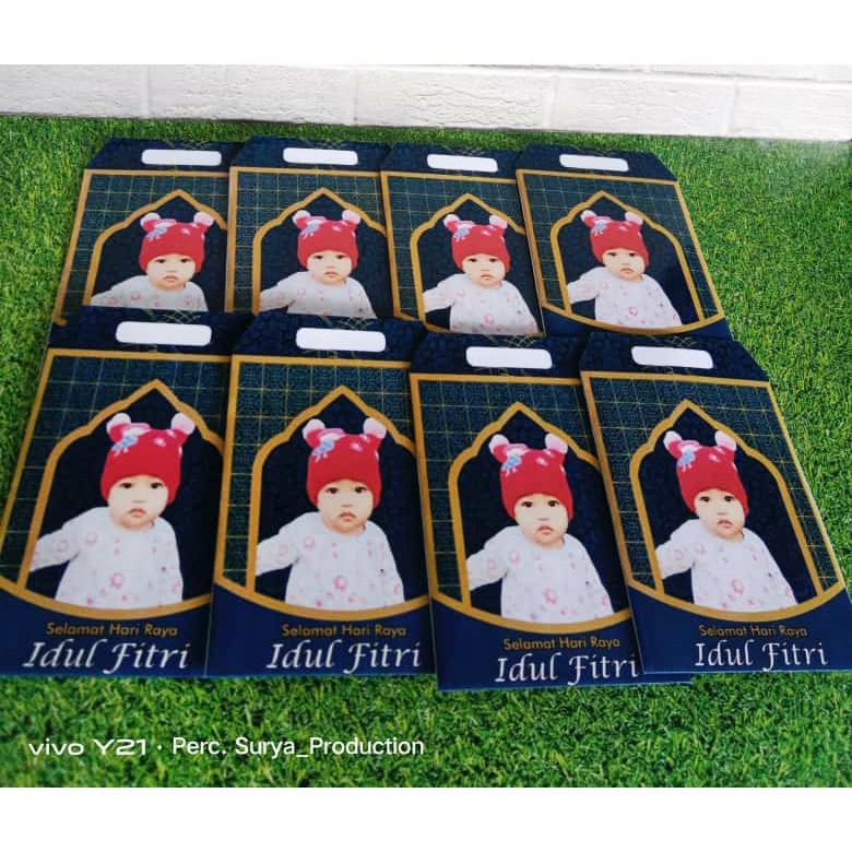 

AMPLOP LEBARAN CUSTOM FOTO / UANG LIPAT 2 / UKURAN 6,5x9cm