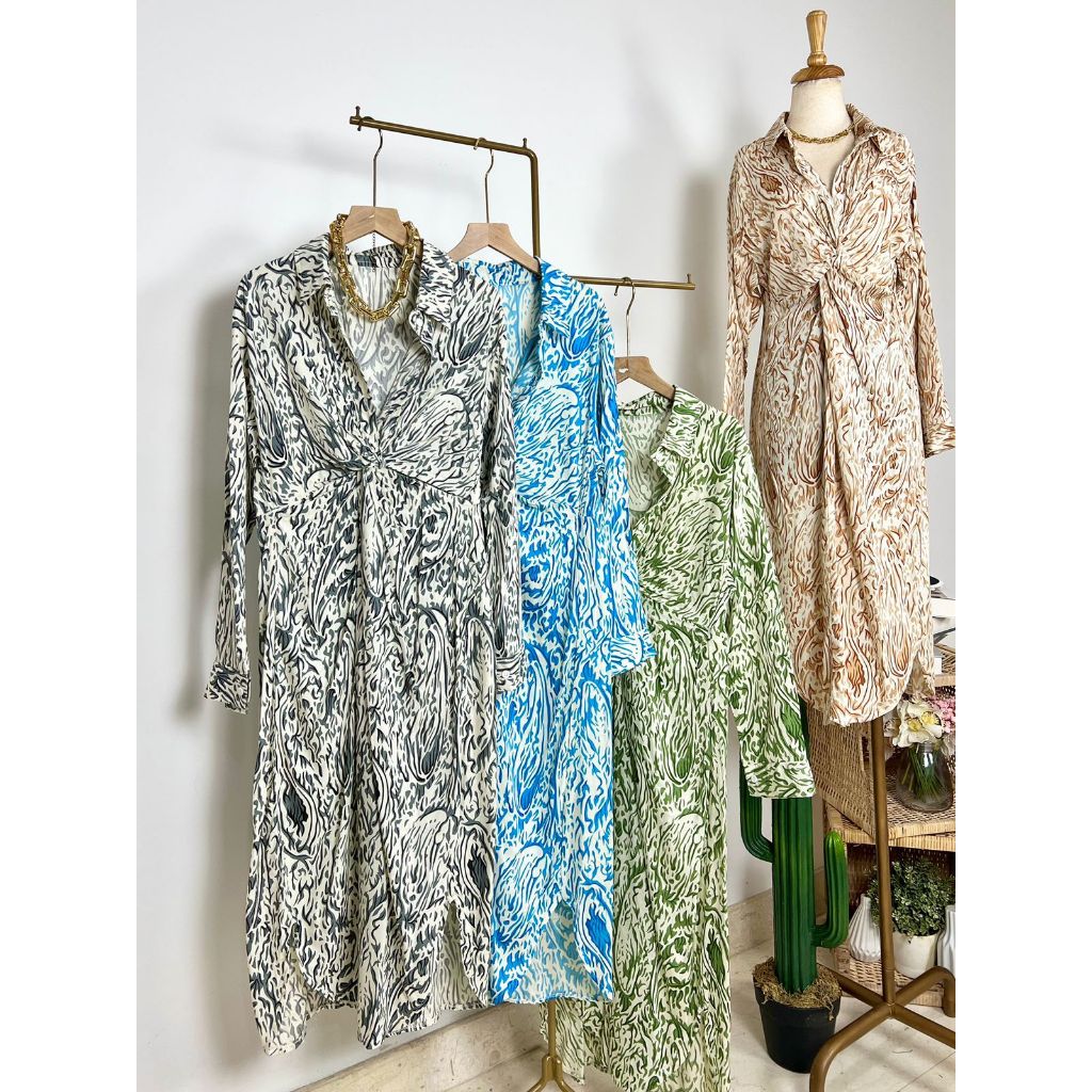 77922 NEW / GROSIR DRESS TUNIK LOKAL, PGMTA, ISI 4 PCS  BY SUGAR