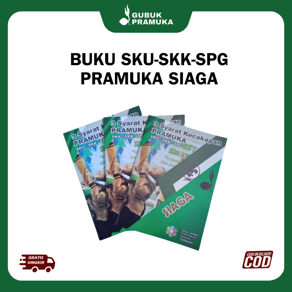

Buku SKU-SKK-SPG Pramuka Buku 3in1 Siaga
