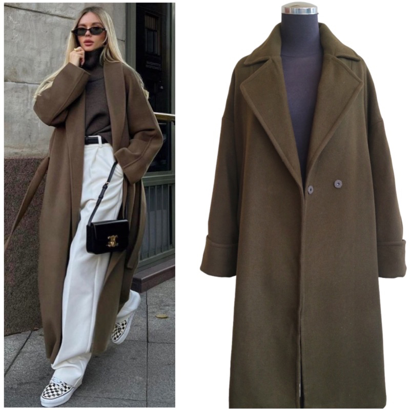 Coat wool brand Imvely