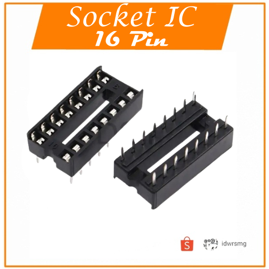 Soket IC 16p socket IC 16 pin 16pin DIP