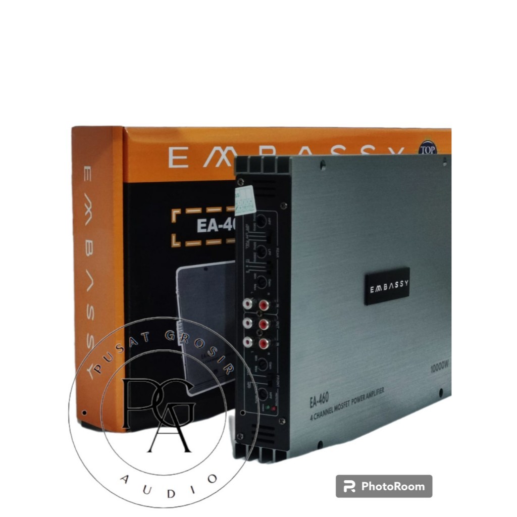 Power Amplifier Car Audio EA 460 - 4 CH HIGH POWER AMPLIFIER