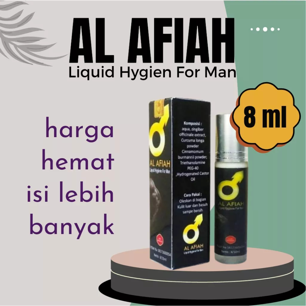 Al Afiah Liquid Hygiene For Man oles pria