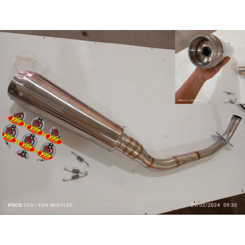 knalpot matic model arrow free db killer nmax, aerox, vario, adv, pcx dan xmax