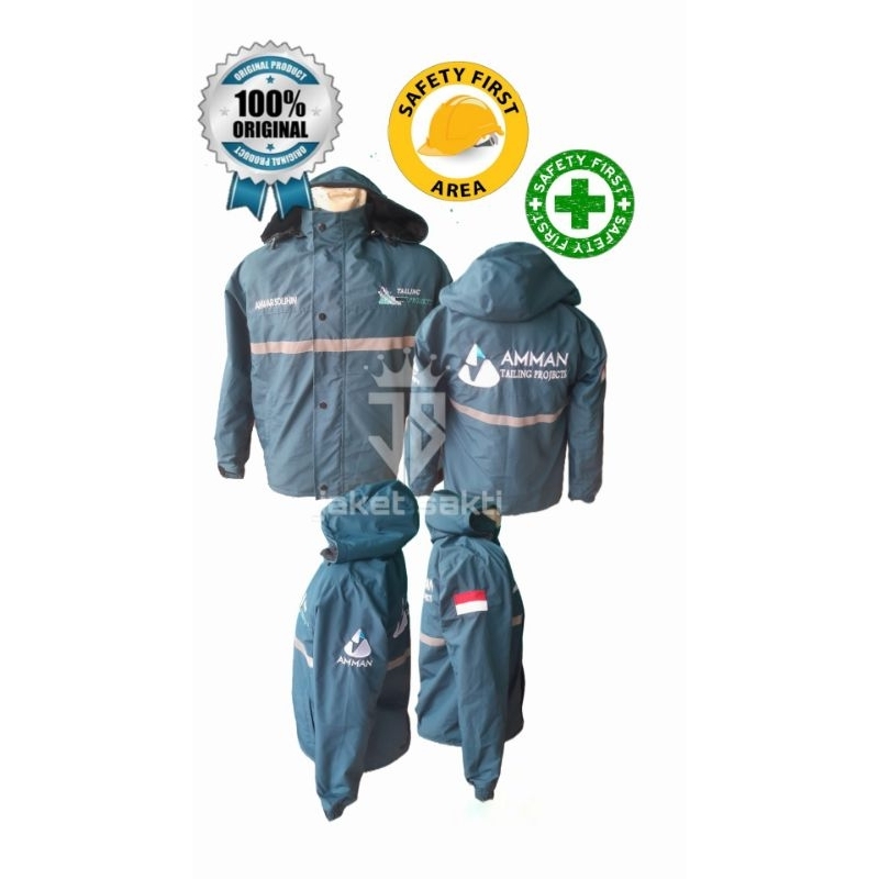 jaket amman jaket tambang jaket kerja jaket safety