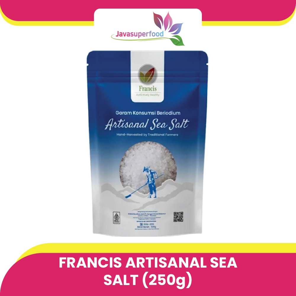 

Francis Artisanal Sea Salt / Garam Laut Artisanal 250g