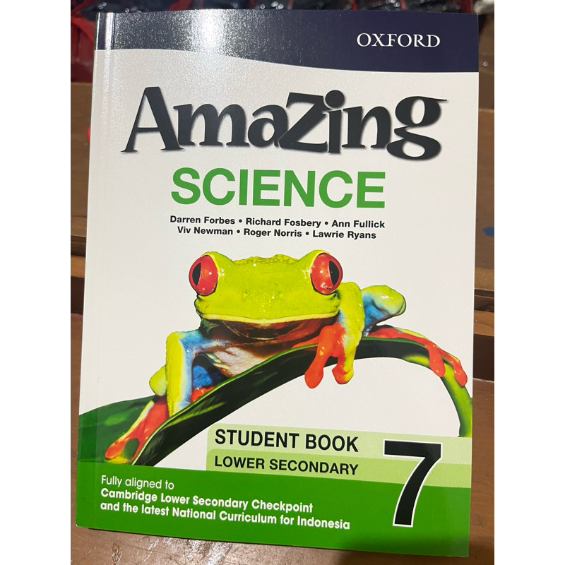 Oxford Amazing Science 7 8 9 Baru / Secondary Student / Buku Sains SMP 7 8 9
