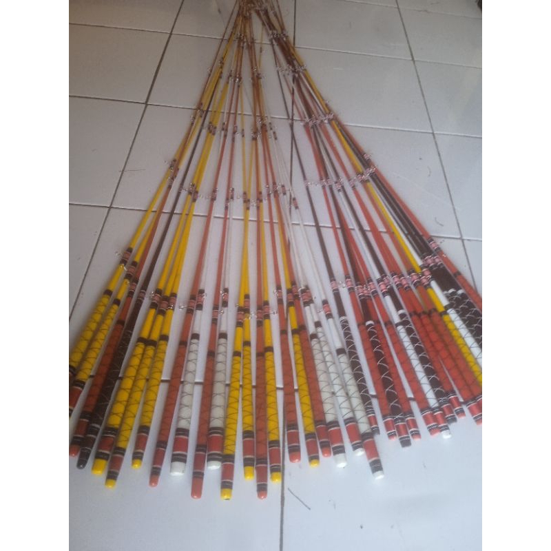 joran fiber manualan untuk ikan mas