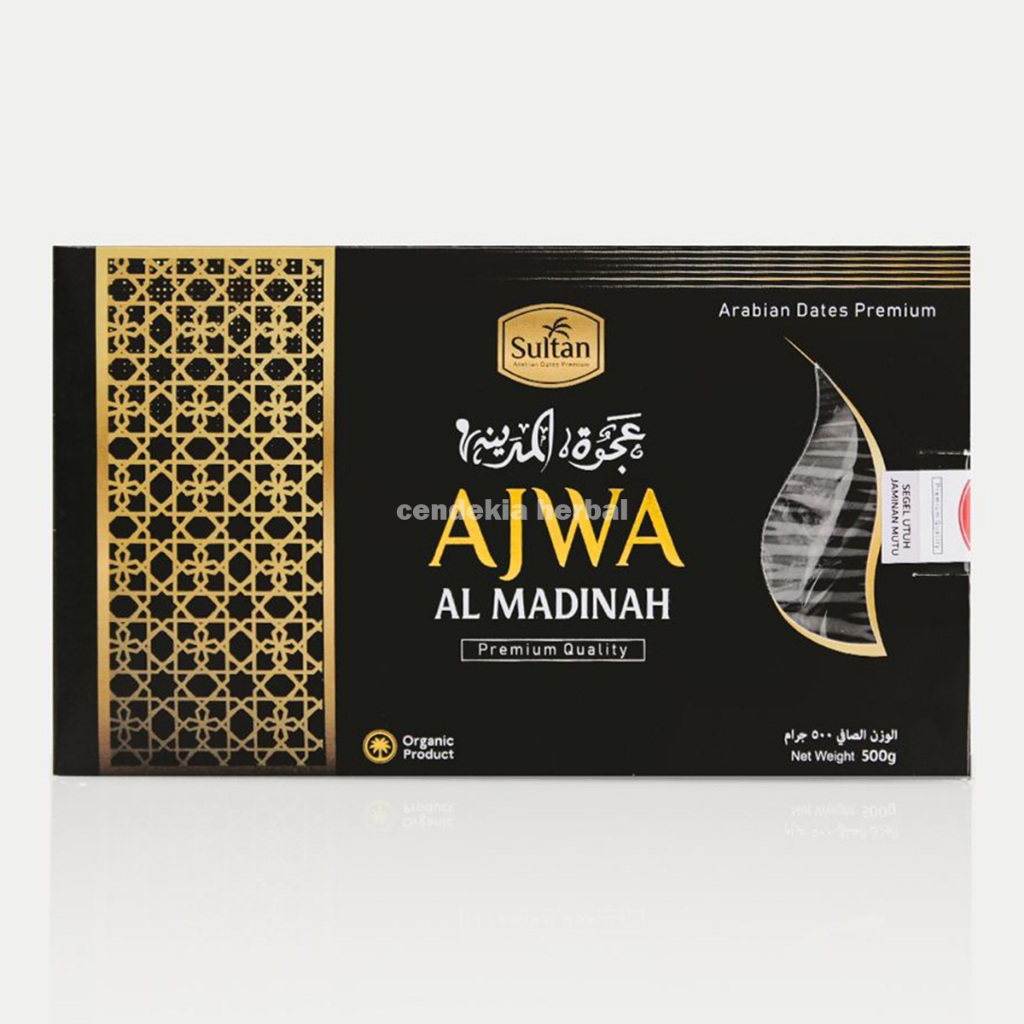 

Kurma Ajwa Sultan Al Madinah Kualitas Premium 500gr Arabian Dates Premium